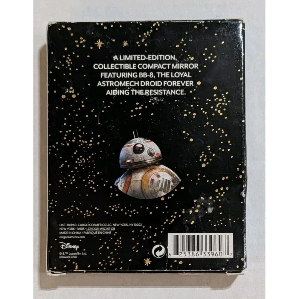 Cargo Cosmetics Star Wars Limited Edition BB-8 Collector Compact Mirror NIB